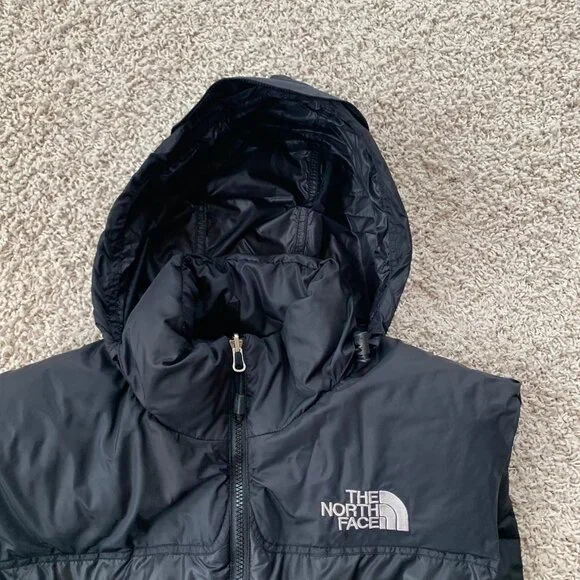 the north face retro nuptse logo down vest ⚡️ large